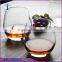 Modern fashion hand made clear crystal whiskey glass