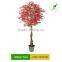 Imitated Artificial Red Japanese Tree