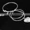 18k austrian crystal friendship heart necklace