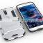 Samco Ultra Slim Hybrid Iron Man Mobile Phone Cover for Moto G4 Plus with Kickstand