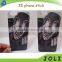 fashion plastic PET 3d printing sticker