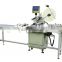High speed labeling machine on flat surface