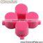 Replacement pink controller buttons kit for PS4 action buttons