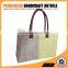 Jute stitching tote bag paper straw material hot sale shopping handbag