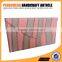 Fashion paper straw and polyester material envelope type stripe women clutch bag