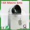 for cell phone 16X macro lens, mobile phone camrea lens for iphone Samsung