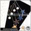 Newest design jewelry star pearl earring for sale