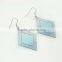 Magnetic elegant simple design blue or silver plated earring alloy women earrings                        
                                                                                Supplier's Choice