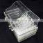 acrylic cosmetic mac makeup organizer display for promotioal countertop