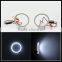 100mm led angel eyes ring for car Motorcycle auto white yellow blue cob angel eye led ring100mm guide angel eyes headlights