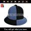 Wholesale Competitive Price Cotton Blue and Black Bucket Hat