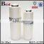 15/30/50/120ml bright white aluminum ring acrylic plastic bottle perfume essential oil dropper cap