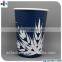8oz Custom logo printed biodegradable paper coffee cup