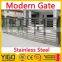 Stainless steel main gate design