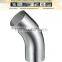 A270 AISI 316L Santary Tube Fitting Inox Steel Long radius 90 Degree Elbow