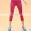 Women 2 Colors Cropped Trousers,female Tight Sport Pants,comfortable Fitness Pants, WA02