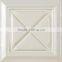 Plant Fiber Material Decorative 3d Faux Leather Decorative Wall Covering Panels