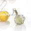 2016 Spring Novelty Luminous Stone Pendant Necklace Wire Wrapped Engraved Name Stone Pendant