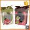 paper christmas gift box with window lid