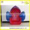 CE certificate plastic paddle boat, hand power boat