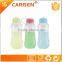 Food grade 250ml outdoor portable plastic water bottle