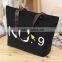 Beautiful printed cotton canvas tote bag, OEM production canvas tote bag