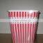 custom logo printed plastic popcorn bucket