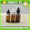 Empty Glass Eye Dropper amber Serum Bottles 30ml