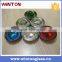 Red glass road stud tempered