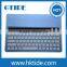 Bluetooth Aluminum Case Keyboard For Universal Tablet Below 10.1