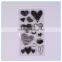 China customized creative clear stamps wholesale, scrapbooking clear stamps