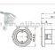insert key for power switch,ignition switch key,magnetic key switch,key lock switch