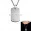 Stainless Steel Pendant - Men's Hot Sell Polish Dog Tag Pendants With Little Gems on it
