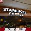 CE certified Led epoxy resin illuminated sign brand words logo