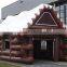 best materia 0.55mm pvc inflatable igloo tent inflatable house