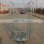 saving time and flexible steel mesh supermarket roll cages/roll containers made in china