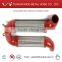 stainless steel wire braided flexible bellows metal hose pipe
