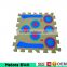 Melors cartoon Portable colorful vivid pattern practic playground eva foam play mat for Crawling Assembled supplier