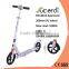 CE/EN approved adult age 200mm big wheel double suspension kick scooter