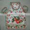 all over printing adult easy wipe apron pvc or pp material long apron