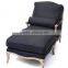 Country Garden Dining Comfortable Leather Wooden Chair Designs