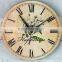 sublimation wood wall clock for home decration promotional