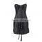 New design mature women sexy leather lingerie bustier sexy corset