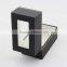 Low MOQ cheap professional black single paper watch box