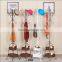 400*400*1800mm Iron floor stand vertical clothes hanger rack