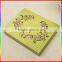 light green paper Cardboard Gift Box/hard world box