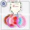 Fashion charm telephone wire line hair accessories ring women girl headwear elastic hairbands hairclips hair band