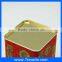 small tea tin box wholesale with square shape