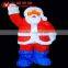 Mexico outdoor light up santa claus LED motif light for christmas decoration