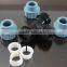 Plastic water pipe fitting pp pe compression fittings for irrigation